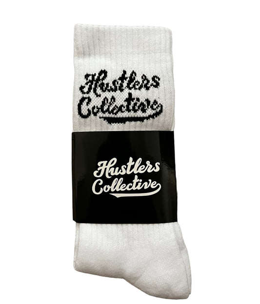 Hustlers Collective Socks (white)